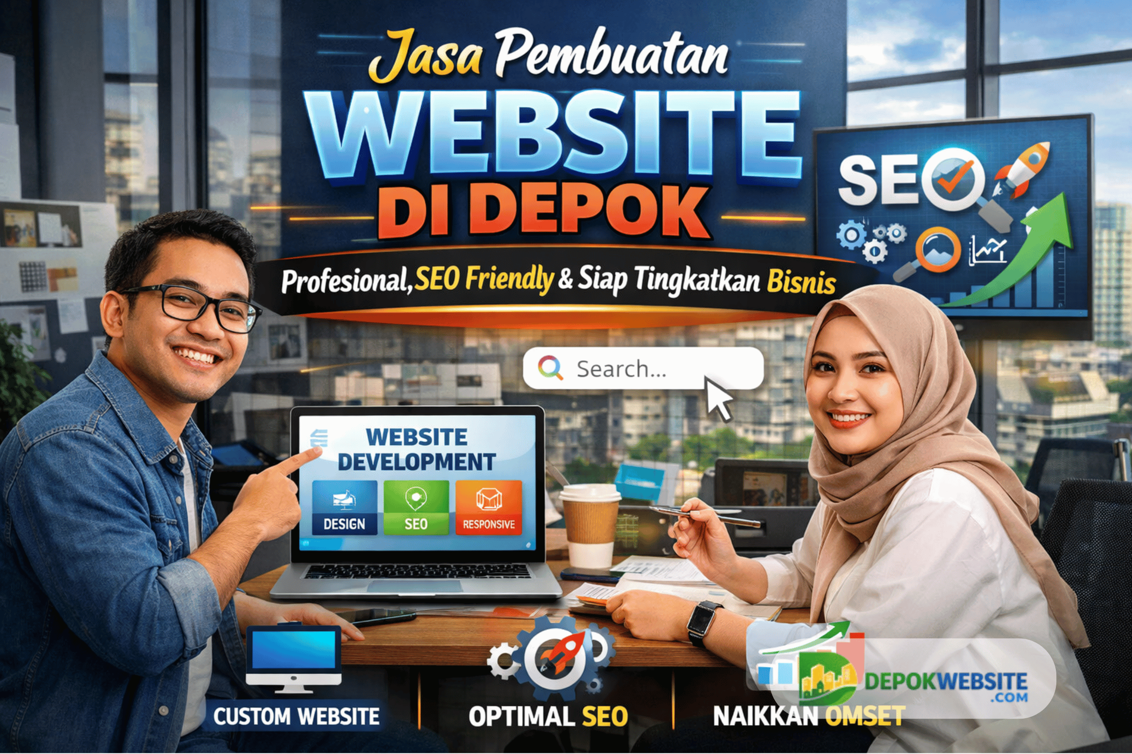 Jasa Website Depok Profesional & SEO Friendly
